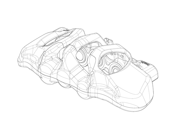 Caliper drawing