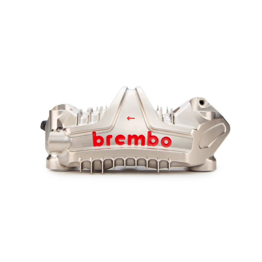 Brembo Brake Caliper, Left, P4 32/36, GP4-LM Endurance, without Pads 07E32180/81, Billet Monobloc, 108mm Radial Mount, for use w/ Narrow Band Disc, Front