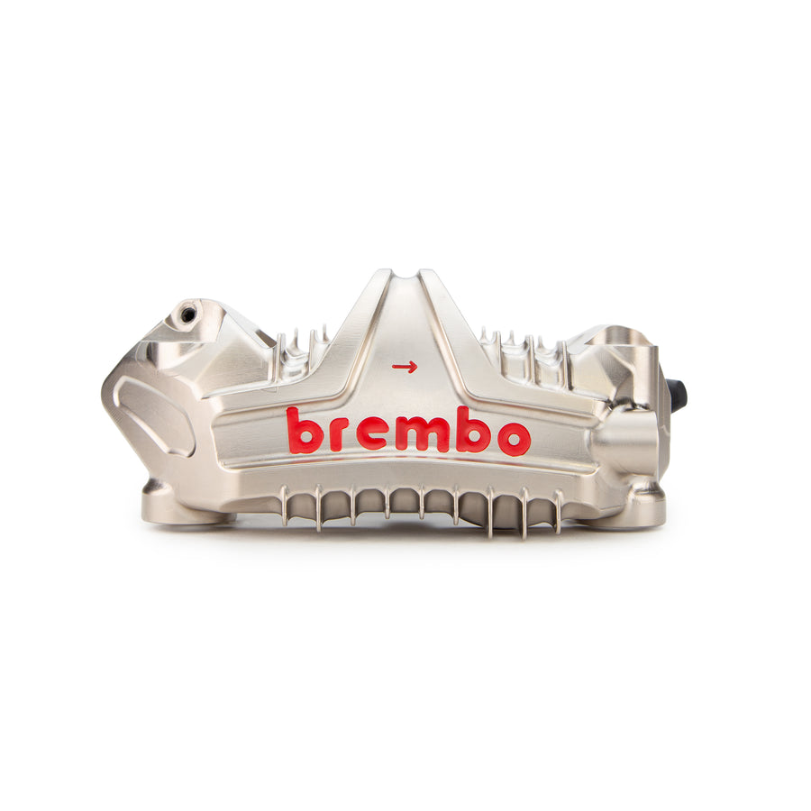 Brembo Brake Caliper, Right, P4 32/36, GP4-LM Endurance, without Pads 07E32180/81, Billet Monobloc, 108mm Radial Mount, for use w/ Narrow Band Disc, Front